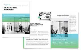 It must be very clear that a brochure is not simply a book stuffed with dry content. Auditing Firm Brochure Template Design By Stocklayouts Brochure Design Template Free Brochure Template Indesign Brochure Templates