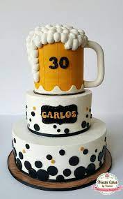 A glass of cold beer has the power to beer mug cake. Buttercream Beer Cake Birthday Cake Beer Birthday Beer Cake Birthday Cakes For Men