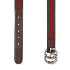 Cintura In Nastro Web Elasticizzato Cinture In Pelle Cinture Gucci