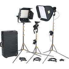 Lowel Prime Location Plus 2 Pro Led 3 Light Kit Plp 912ada B H