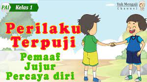 Rpp tematik untuk sd kelas 2 semester 2 (dua)full description. Perilaku Terpuji Pemaaf Jujur Percaya Diri Materi Pai Kelas 1 Sd Youtube