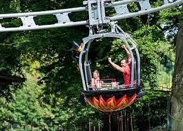 Mit einem grandiosen ausblick schweben sie über das bodetal nah am hexentanzplatz. Spassinsel