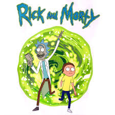 No time to unpack this. Rick And Morty Portal T Shirt Weiss Elbenwald