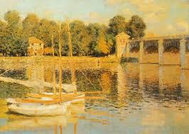 Die japanische brücke, 1918 von claude monet 1918 · öl auf leinwand · bild id. Kunstkarte Claude Monet Die Brucke Von Argenteuil Postkarten Universum De