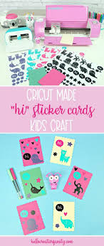 Create & design greeting cards to print or send online as ecards. Cricut Hello Cards Perfect For Kids To Make Hello Creative Family