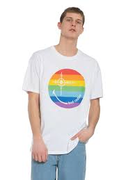 Reddit admins trying to find something offensive about hydro homies. Rainbow The Bigger Homie Tee White Smiley Collaboration