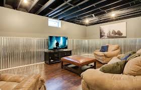 Finishing off the ceiling of your basement may seem like a big undertakingbut you can get the project done without spending a fortune. 47 Cool Finished Basement Ideas Design Pictures Designing Idea