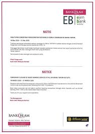 Pengurus cawangan bank islam malaysia berhad no 21 jln menteri 45300 sungai besar selangor darul ehsan. Penutupan Sementara Perkhidmatan Ejen Bank Berdaftar Di Semua Cawangan Ar Rahnu Yapeim Ar Rahnu Yapeim Arrahnu Yapeim Pajak Gadai Islam Ar Rahnu Yapeim