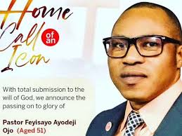 Fundraiser by Adeola Sotubo : Pastor Feyisayo Ayodeji Ojo