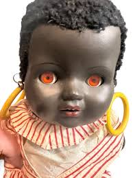 Palitoy Patsy Doll 1950s ~ Vintage Black Baby Doll ~ Box And Clothes