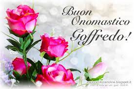 Cdb Cartoline Per Tutti I Gusti Cartolina Buon Onomastico Goffredo Con Immagin Buon Onomastico Buon Compleanno Onomastico