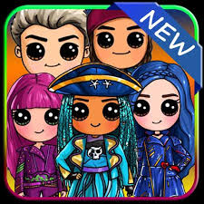 Os melhores e mais novos jogos de desenhos para colorir, desenhos animados eye art 2 mandala pages toddler coloring game super game coloring coloring and learn. Como Desenhar Descendentes Da Disney Para Android Apk Baixar