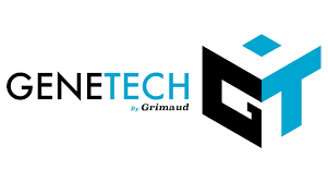 Genetic selection and hatchery in ducks, geese and pigeons. Genetech By Grimaud Logo Vector Svg Png Logovtor Com