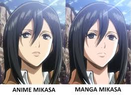 Mikasa from Attack