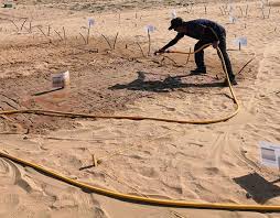 Use amendments in a 1/3 compost to 2/3 garden soil ratio. Nanoclay The Liquid Turning Desert To Farmland
