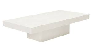 Element Ivory White Rectangular Coffee Table Width 60 Depth 31 5 Height 15 Stone Coffee Table Coffee Table Modern Coffee Tables