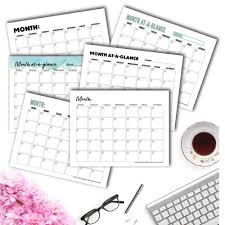 free blank monthly calendar template pdf the incremental mama