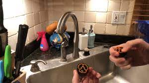 How to remove a flow restrictor from a delta faucet. Replacing Delta Rp50587 Single Handle Cartridge Leaky Faucet Diy Youtube