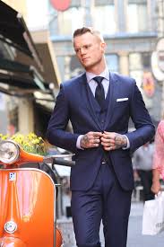 Navy Blue Suit By Australian Menswear Label Joe Black Suits Menswear Navy Blue Suit