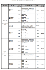 Tarikh rasmi keputusan upsr 2018 diumumkan. Jadual Waktu Peperiksaan Upsr 2021 Tahun 6 Semakan Upu