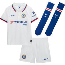 Leicester city 2019/20 away kit. Chelsea Kids Away Kit 2019 20 Official Replica Nike Strip