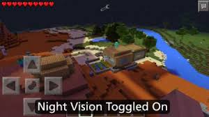 Download the mcpack version to get it (or zip if impossible in mcpack). Night Vision Mod For Minecraft Pe Download