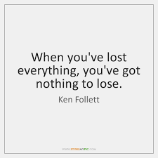 Image result for lost everything