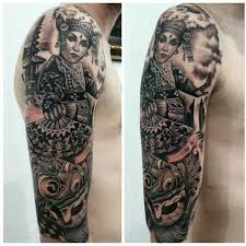 Будь собой, будь с balins tattoo. Balinese Dancer And Barong Mask