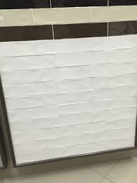 White Argila Beaumont Tiles Kitchen Splashback Tiles