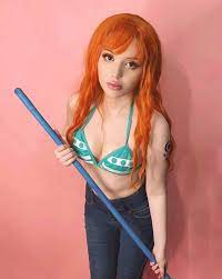 My first attempt to cosplay Nami Swan!🍊🌊 : r/OnePiece
