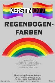 Bei jazzinotes gibt es auch die version mit helene fischer und kerstin ott: Regenbogenfarben Kerstin Ott Big Band Noten