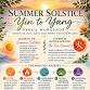 Summer Solstice Yang to Yin