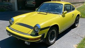 Image result for Rallye Yellow 1977 Porsche