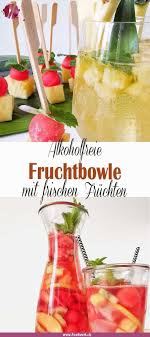 Sommerliche Ananas Und Fruchte Bowle Mit Rimuss Fruchtbowle Fruchte Bowle Rezepte Mit Alkohol