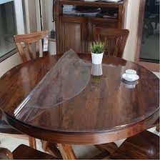 Welcome to table pads direct, your online source for table pads and other table pad accessories. Pvc Tablecloth Table Cover Round Desk Soft Glass Waterproof Kitchen Dining Room Home Round Table Cloth 60 90cm 1 5mm Tablecloths Aliexpress