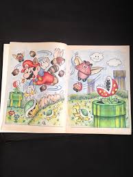 Este juego está clasificado como arcada. Vintage Coloring Book Art Super Mario Bros 3 Vintage Col Flickr