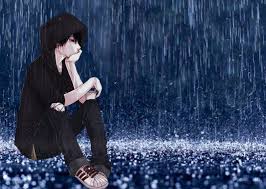 Find anime rain wallpapers hd for desktop computer. Sad Boy Alone In Rain Wallpapers Wallpaper Cave