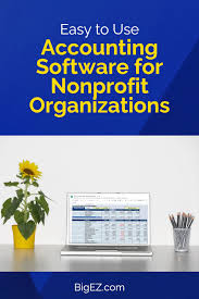 Easy To Use Accounting Software For Nonprofit Organizations Bigez Com In 2020 Accounting Software Non Profit Accounting