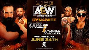 Brodie lee (leader), evil uno, stu grayson, colt … the sacred darkness: Brodie Lee Of The Dark Order Colt Cabana Vs Joey Janela Sonny Kiss Aew Dynamite 6 24 Preview Pro Wrestling News Scared Stiff Reviews