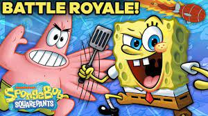 If Spongebob Was A Battle Royale Game Spongebob Squareoff Spongebob Battle Royale Game Royale Game