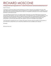 If they don't, find ways to draw attention to your transferable skills, your ability to learn or. Dental Assistant Cover Letter Template Cover Letter Templates Examples