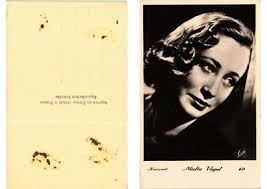 CPA AK Nadia Vogel FILM STAR (558699)