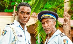 Gary Carr And Danny John Jules Fidel And Dwayne Death In Paradise Bbc1 Death In Paradise Series Pinterest Death In Paradise Death Y Paradise