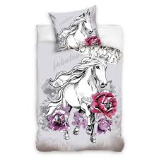 Achetez en toute confiance et sécurité sur ebay! Housse De Couette Licorne Magique Enfant 140x200cm 100 Coton