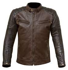 This Modern Classic Has A Tracker Inspired Design For Style And Ce Level 2 Armor For Protection Leather Jacket Black Stylish Leather Jacket Mens Black Jacket
