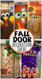 Fall classroom doors happy haunting! Fall Door Decoration Ideas For The Classroom Crafty Morning