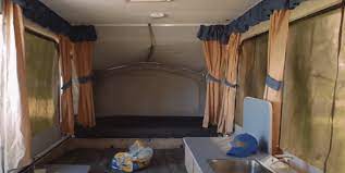 That camper was long overdue for a cleaning, huh? 3 Ways To Repair Pop Up Camper Canvas Seam Camper Upgrade