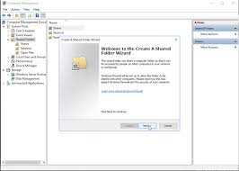 Type a name for the folder in the box that appears. Create Shared Folders In Windows Server 2016 Computer Management