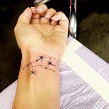 Top 10 Virgo Constellation Tattoo Ideas On Hand Virgo Tattoo Tattoos Virgo Constellation Tattoo