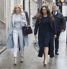 Petra Ecclestone Is Supported By Tamara As She Arrives At Family Court Olivia Pope Outfits Court Outfit Fashion
